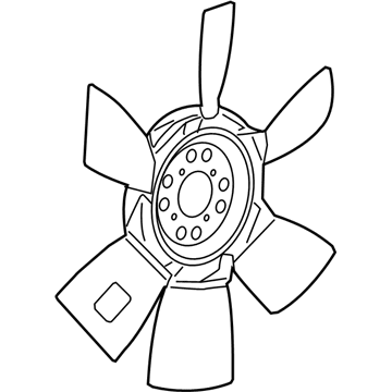 GMC 23331305 Fan Blade