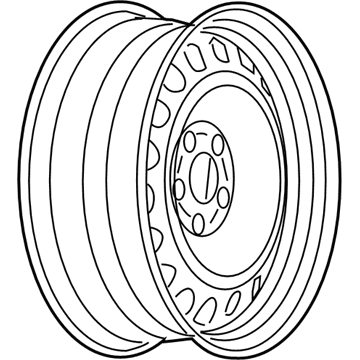 GM 9595769 Wheel Rim Assembly 16 X 7 Steel