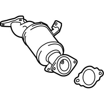 GM 12671956 Warm Up 3Way Catalytic Convertor Assembly