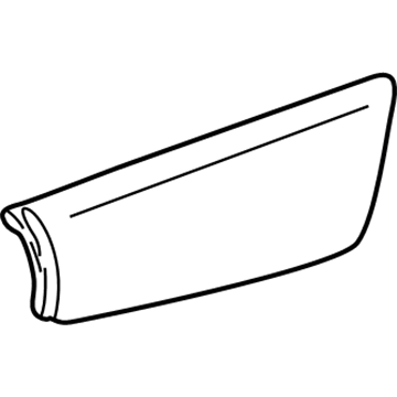 GM 88890801 Insert Assembly,Front Side Door Upper, Left *Shale