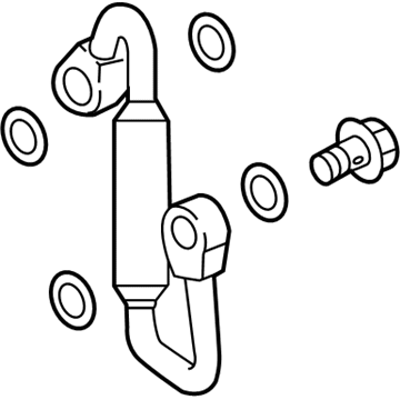 Chevy 24587022 Coolant Line