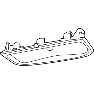 Chevy 92247403 Lamp Housing