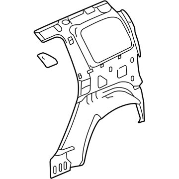 Chevy 15896792 Inner Quarter Panel