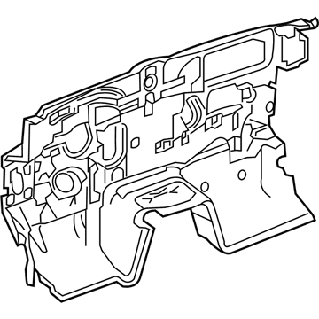 GM 84818893 Insulator Assembly, Da Pnl Inr