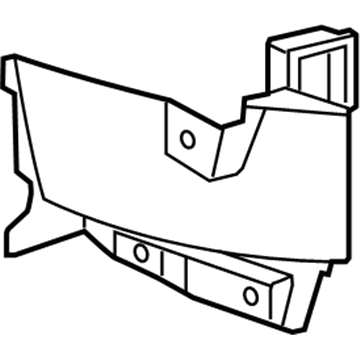 GM 94551788 Baffle Assembly, Radiator Air Lower