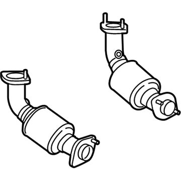 GM 92269742 3Way Catalytic Convertor (W/Exhaust Pipe)