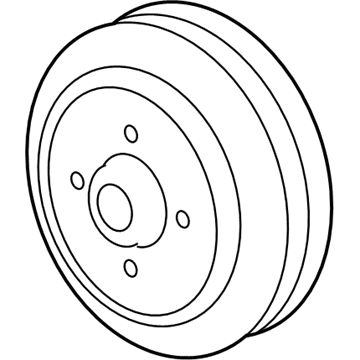 Cadillac 12604615 Pulley