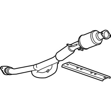 Buick 22935310 Front Pipe