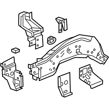 Chevy 23168004 Rail