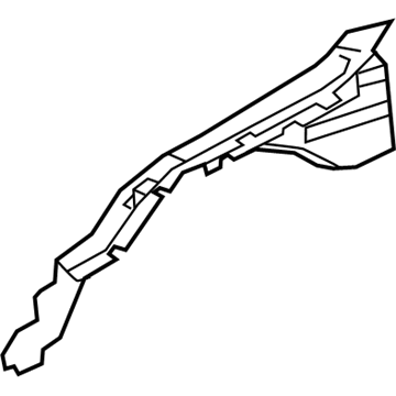 GM 22893920 Rail Assembly, Front Compartment Outer Side Upper