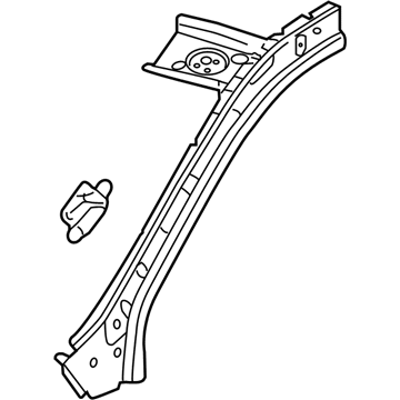 Chevy 23381536 Inner Windshield Pillar