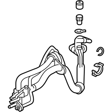 Cadillac 23340441 Rear A/C Tube