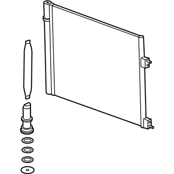 Cadillac 84405857 Condenser