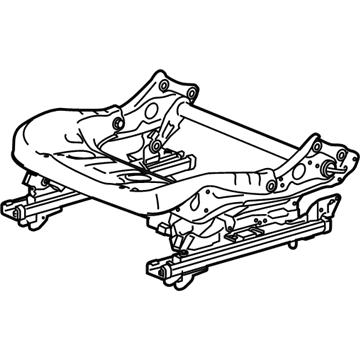 GM 13593133 Frame Assembly, Front Seat Cushion