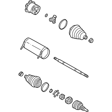 Chevy 85126785 Axle Shaft Assembly