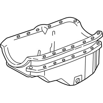 GMC 12559517 Oil Pan