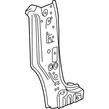 GM 94516173 Reinforcement Assembly, Body Hinge Pillar Outer Panel