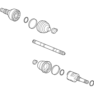 Buick 22823299 Axle Assembly