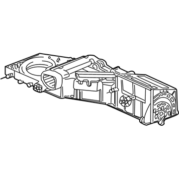 GM 52474944 Case,Heater & A/C Evaporator & Blower Upper