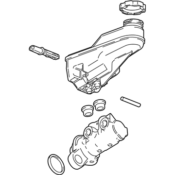 Buick Regal Sportback Brake Master Cylinder - 84118577