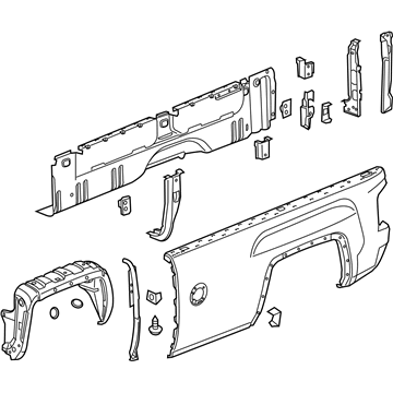 GMC 84148911 Side Panel