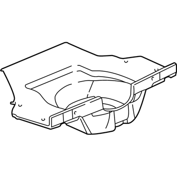 Cadillac 25689907 Compartment Trim