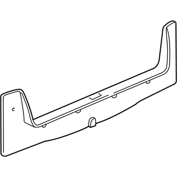 Cadillac 25685657 Sill Trim