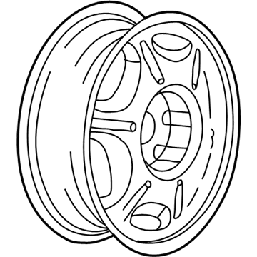 2005 Buick Century Spare Wheel - 9593795