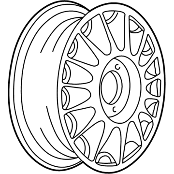 Buick 12362297 Wheel, Alloy