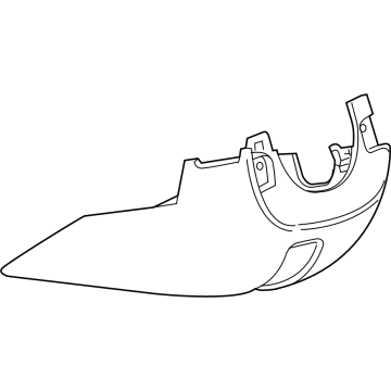 GMC 84570783 Lower Shroud