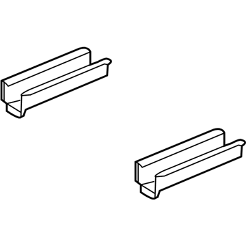 GM 92278525 Rail Assembly, Rear Compartment Floor Panel Rear