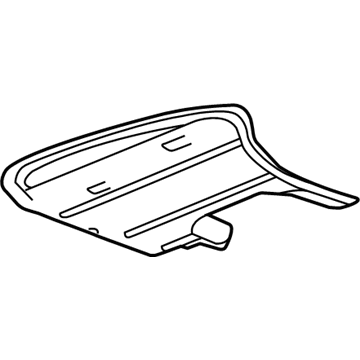 GM 92244559 Deflector Assembly, Underbody Rear Air