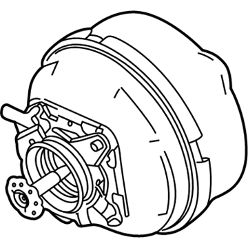 GM 88967254 Power Brake Booster Assembly