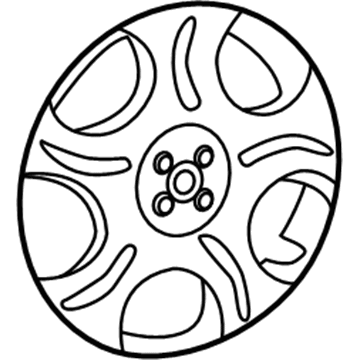 Saturn 9595882 Wheel Cover