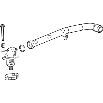 Cadillac 12678779 Thermostat Unit