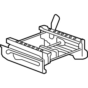 Pontiac 89044324 Seat Adjuster