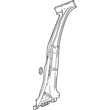 GM 42482595 Reinforcement Assembly, Ctr Plr Otr Pnl