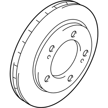 2003 Chevy Tracker Brake Disc - 30024673