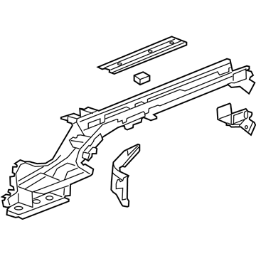 Chevy 23450481 Rear Rail Assembly