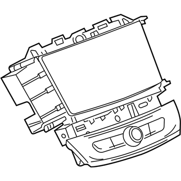 Buick 84602429 Display System