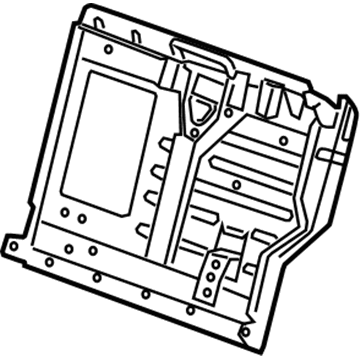 Cadillac 20790097 Seat Back Panel