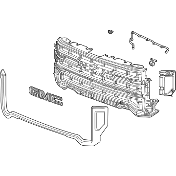 GMC 84656391 Grille