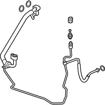 Cadillac 87815374 Evaporator Tube