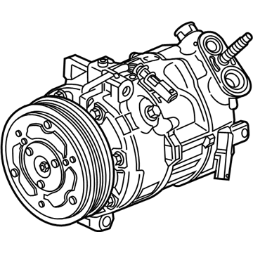 2021 Cadillac XT4 A/C Compressor - 86805593