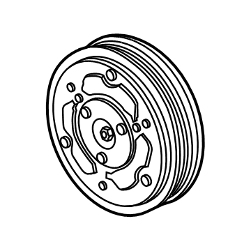 Cadillac 84554904 Clutch & Pulley