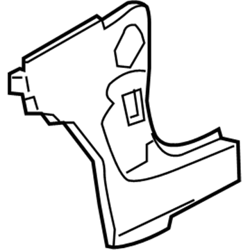 Chevy 22607124 Inner Hinge Pillar