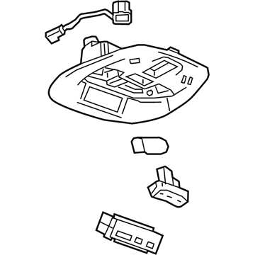 Chevy 42340974 Dome Lamp Assembly