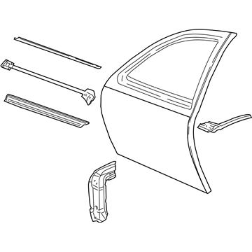Chevy 21997447 Door Shell