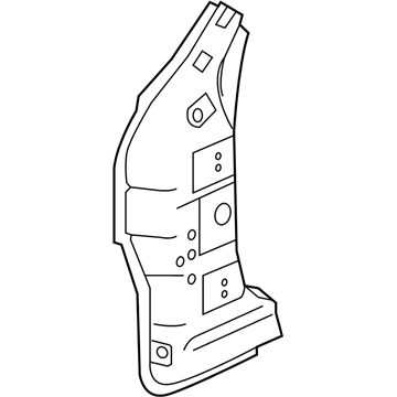 Chevy 92257123 Hinge Pillar Reinforcement