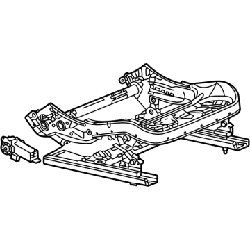 Cadillac 13525339 Seat Track